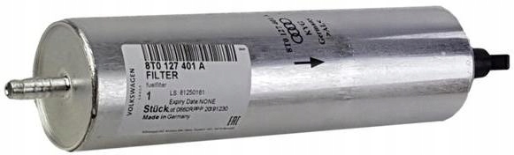 Audi OEt0127401a фільтр палива