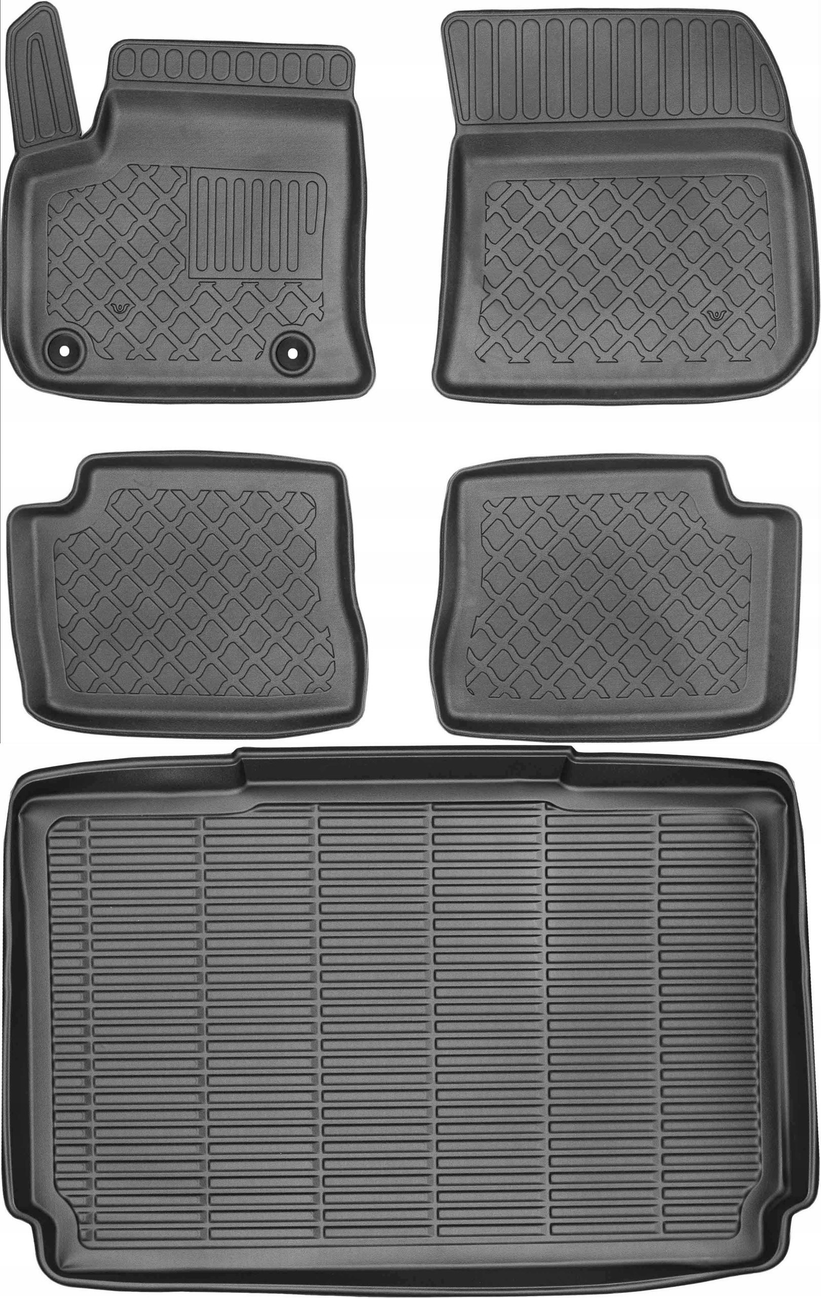 Peugeot E-208 Hatchback od roku 2019 Sada Koberce batožinový priestor