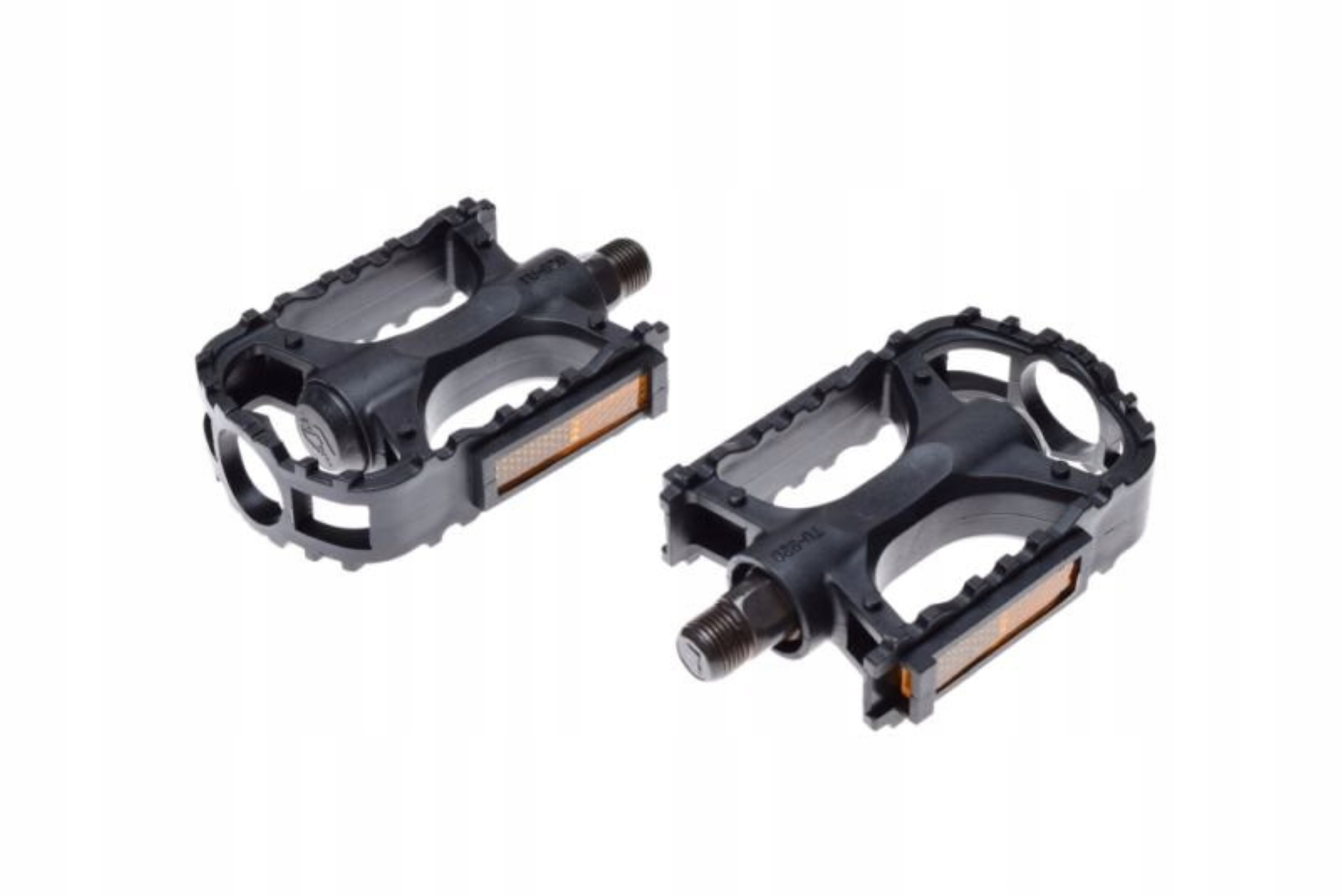 

Pedały rowerowe plastikowe z odblaskami 9/16 274g
