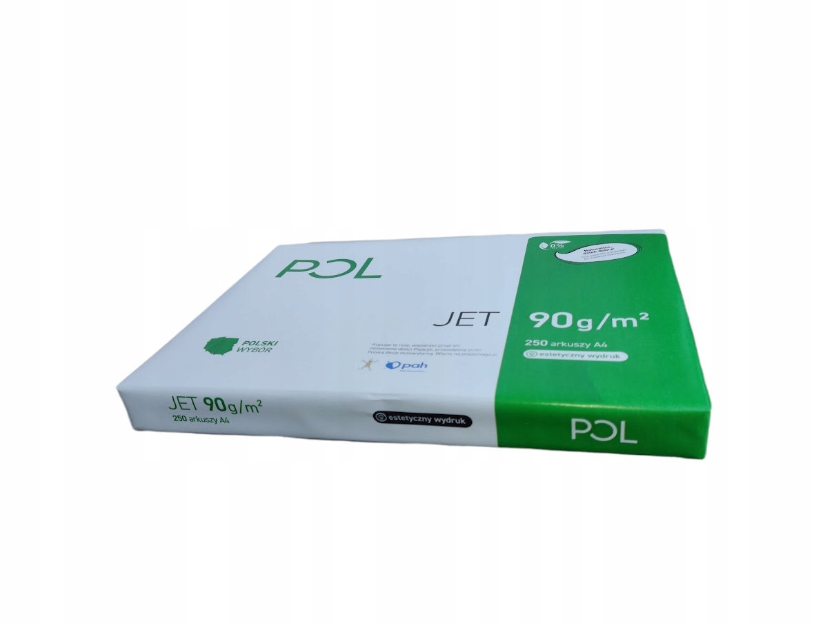 

Papier Poljet Ksero A4 90G Kl.a Biały 250 arkuszy