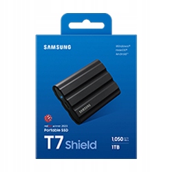 Samsung T7 Shield/1TB SSD/Externí/2.5" Černá/3R