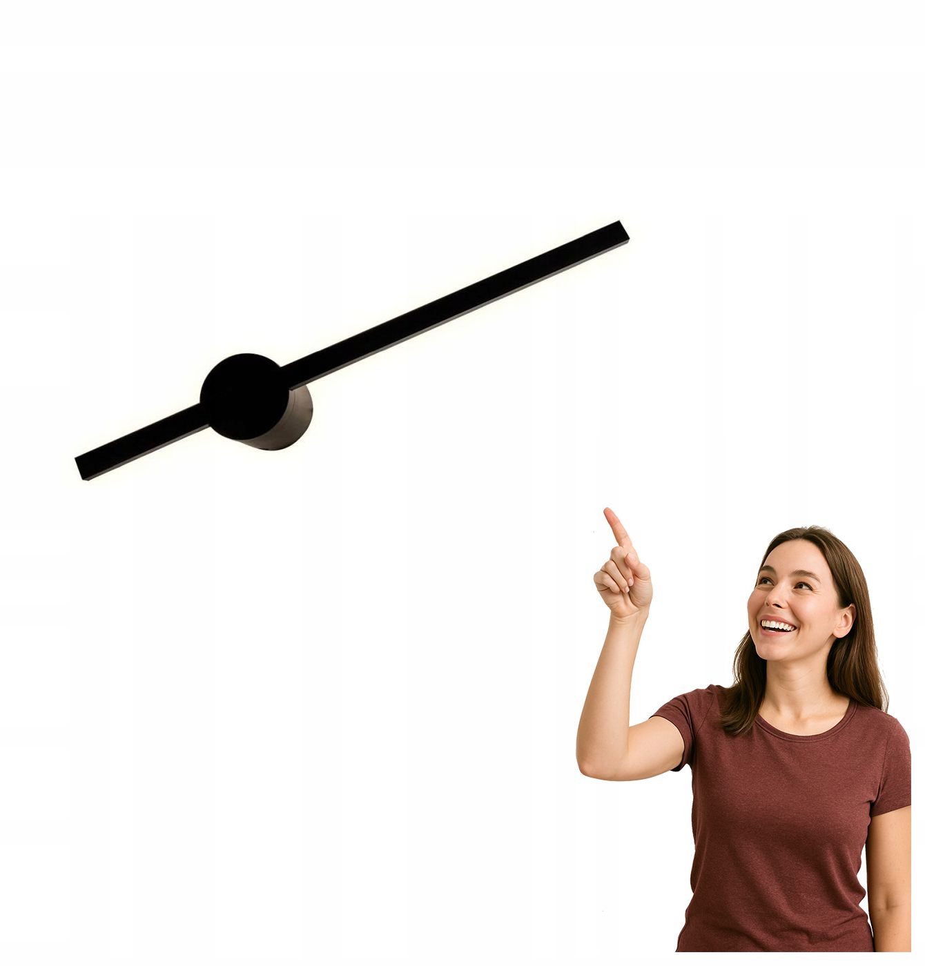 Led nástěnné svítidlo Troy W90477-40BK Zuma Line