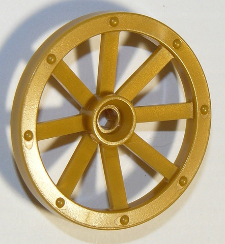 

Lego 4489b Duże 33 mm Złote 4 szt. Nowa