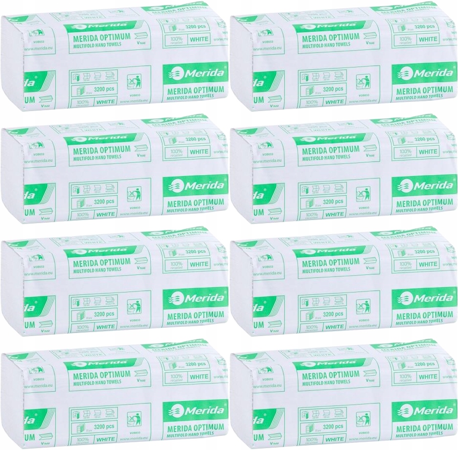 

Ręcznik papierowy Merida Zz 160 Listków x8