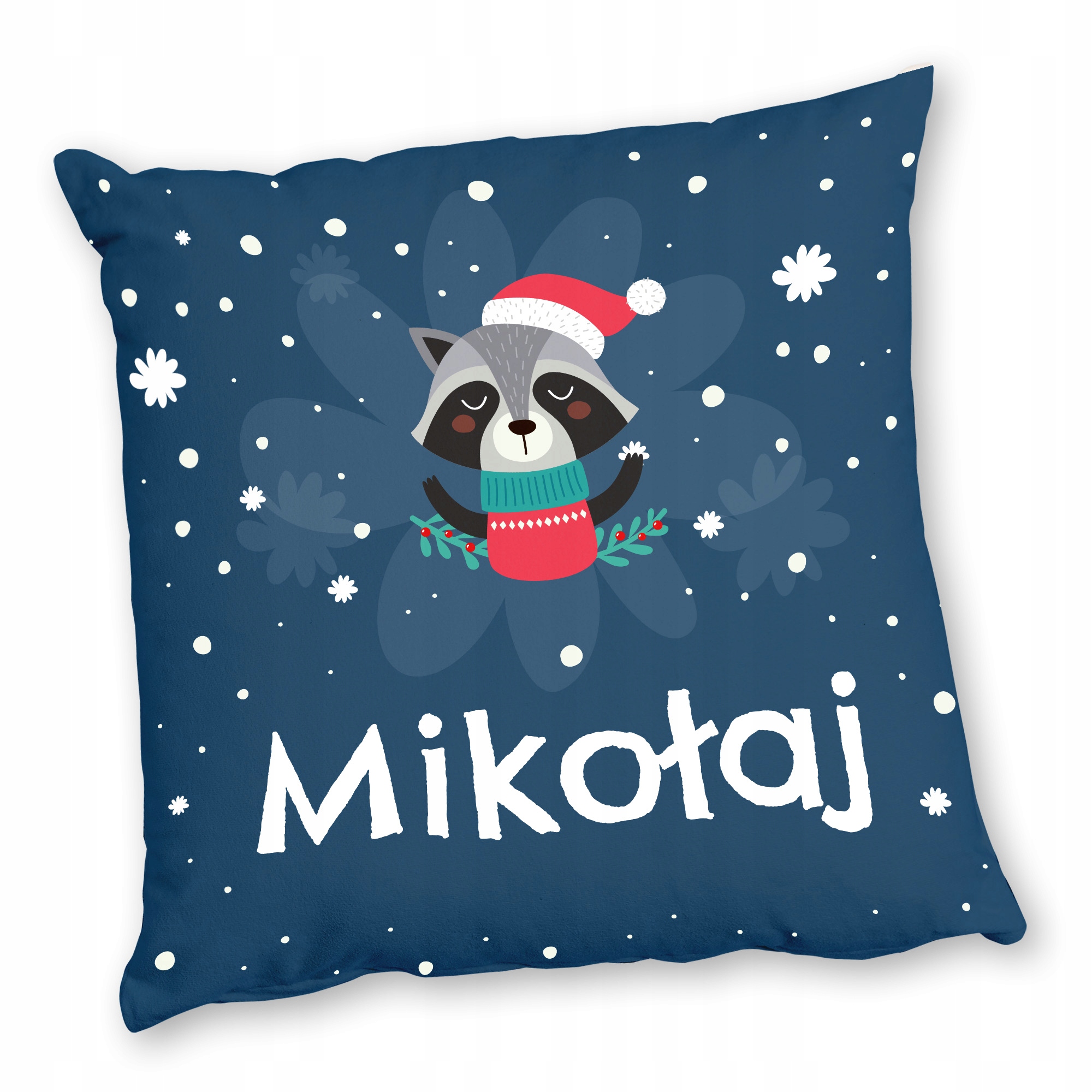 

Poduszka Z Imieniem Na Mikołajki Święta