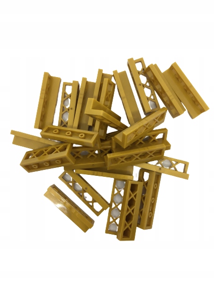 

Lego 3633 Złoty Płotek Bramka 1X4X1 50SZT.