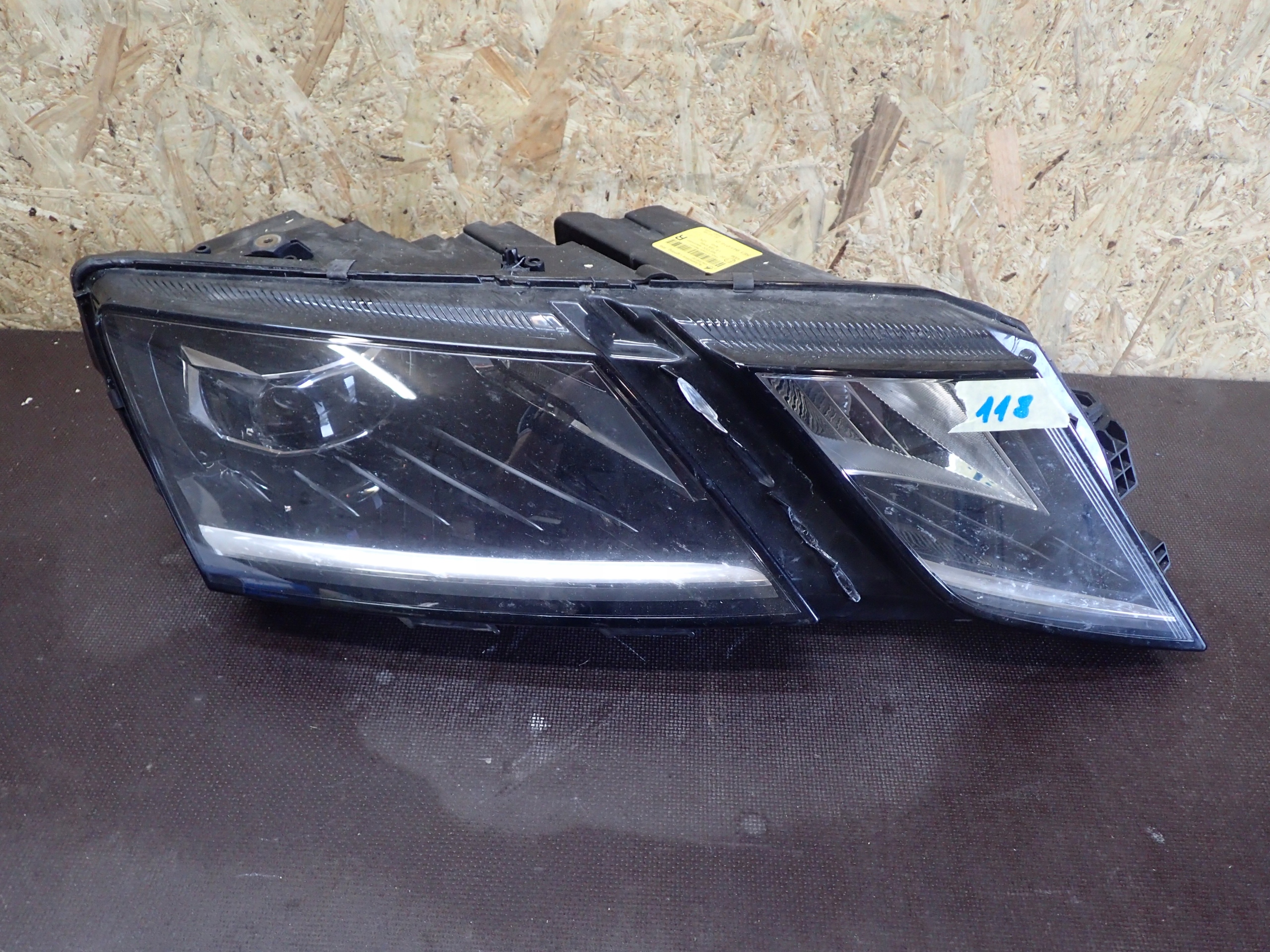 LIGHT FRONT RIGHT SKODA OCTAVIA III 3 FULL LED FL