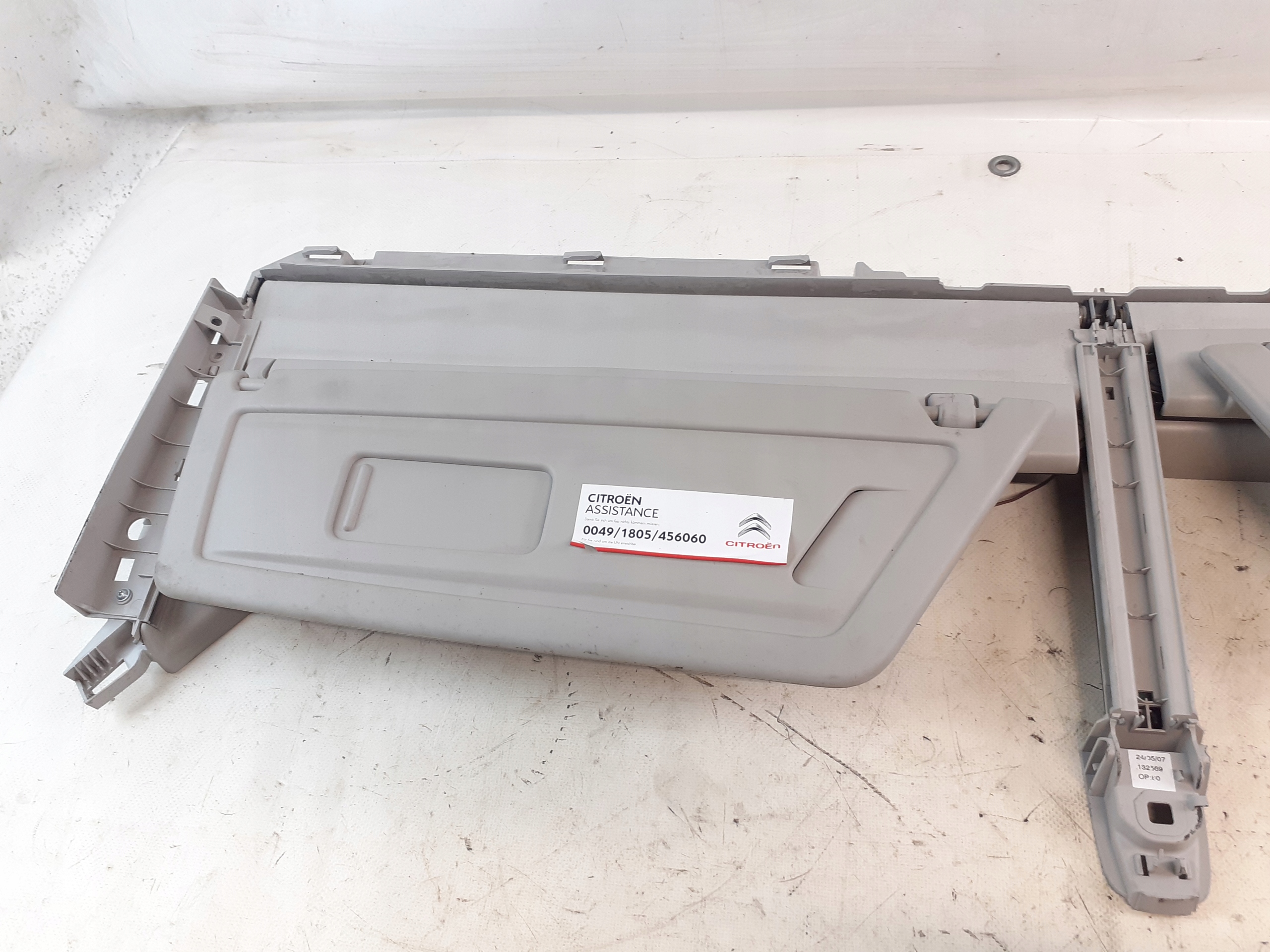 CITROEN C4 PICASSO Blende Abdeckung PRZECIWSLONECZNA
