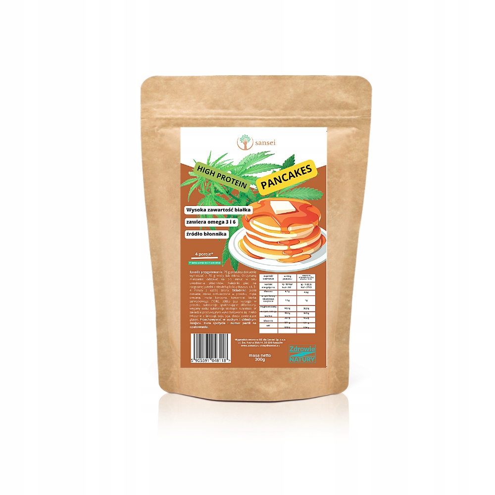 2x Konopné Palačinky Sansei Fit 300 g