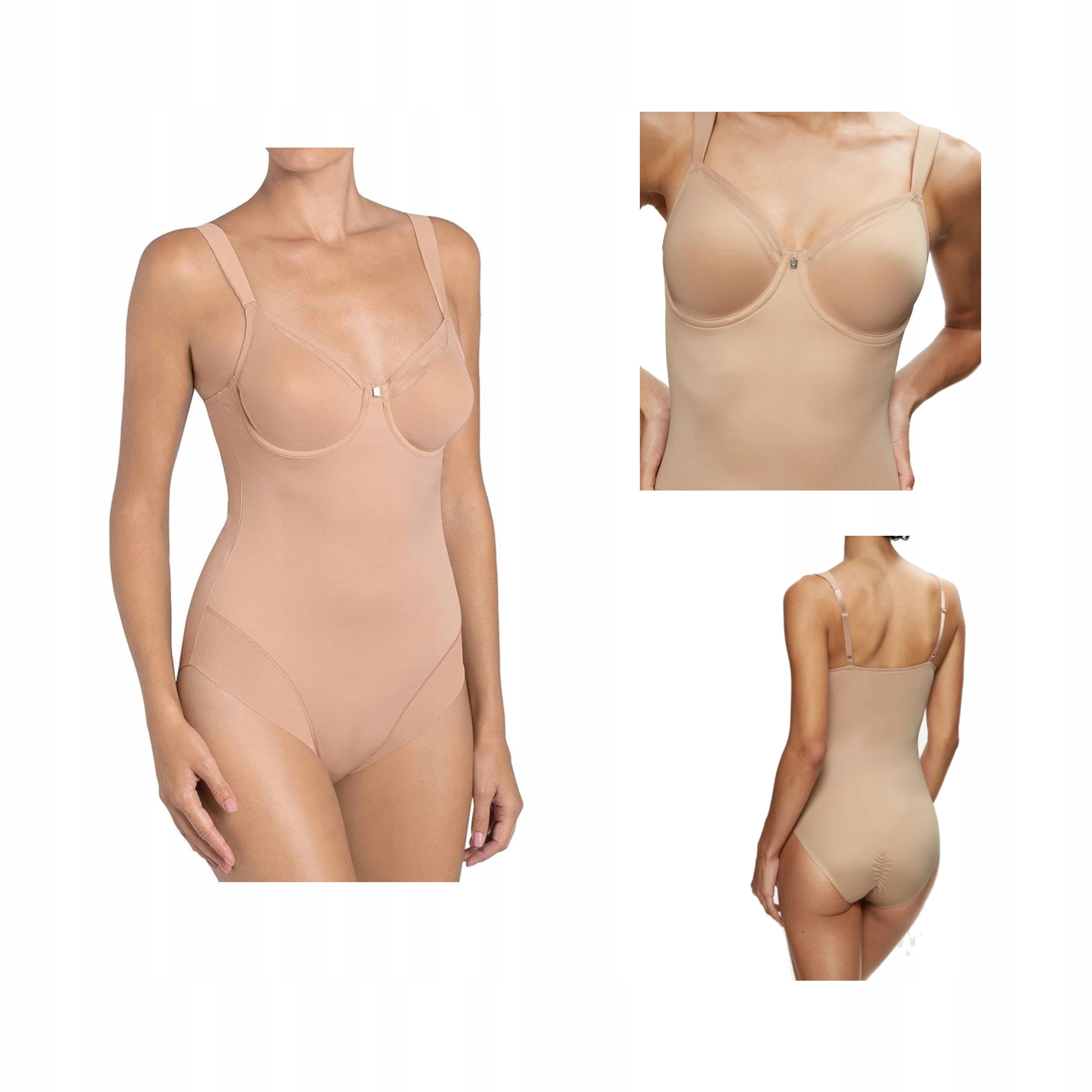 Modelovací Body Triumph 90D True Shape Sensation Béžová S Kosticemi