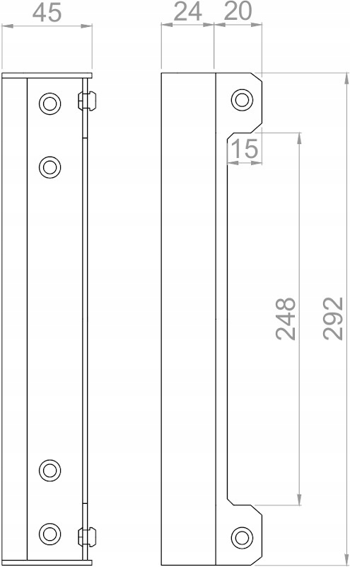 ZACZEP ZATRZASK ZAMKA DO FURTKI OGRANICZNIK OPÓR Marka WDB