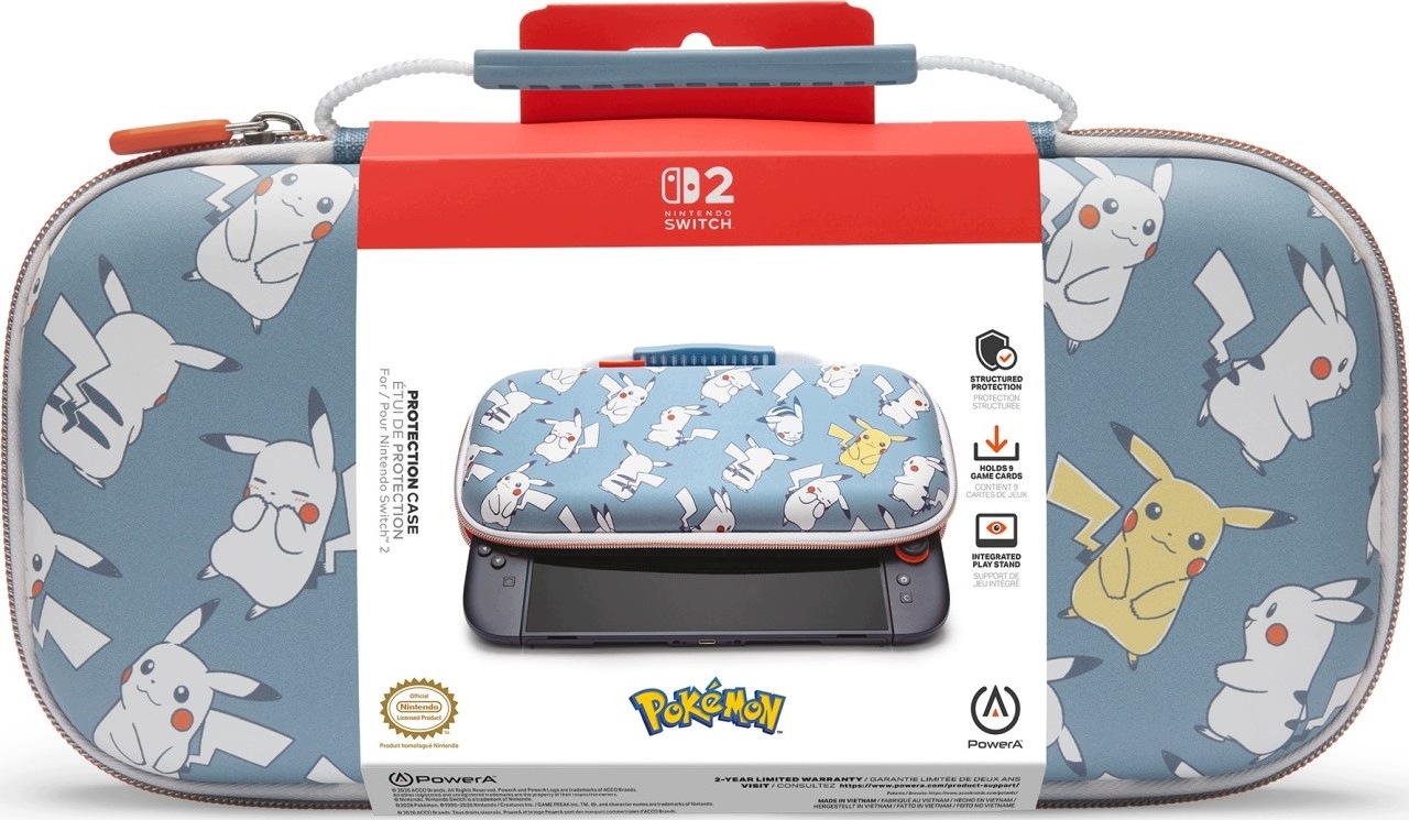PowerA SWITCH2 Licencjonowane Etui na konsole Pokemon: Pikachu Moments