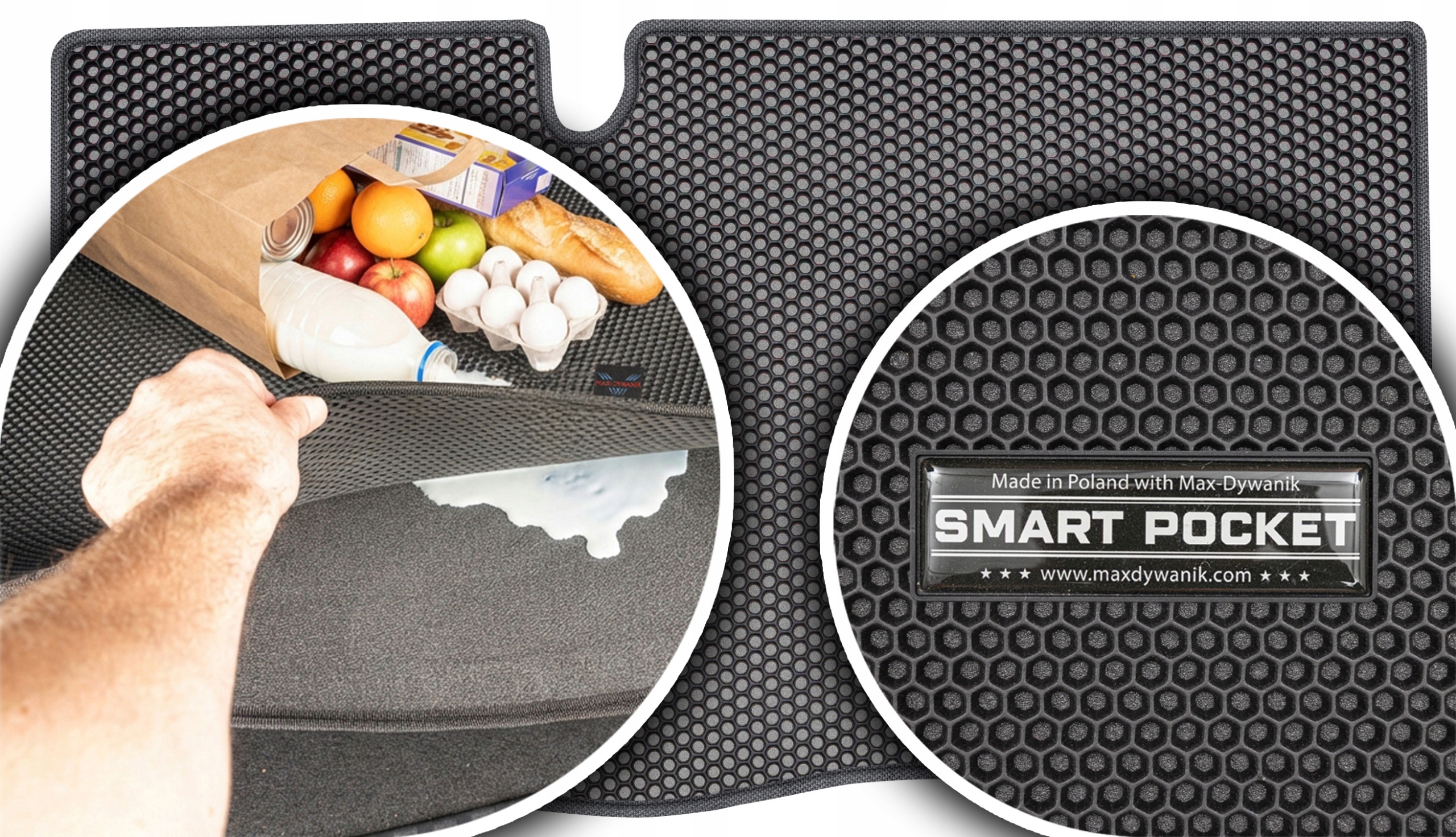 Hyundai i10 I Hatchback 2007-2013 Vložka do zavazadlového prostoru Eva Smart Pocket