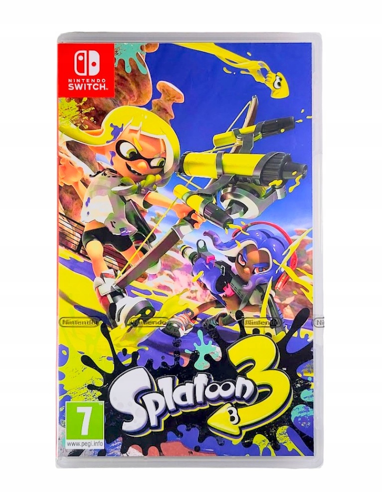 SPLATOON 3 / NINTENDO SWITCH / GRA NA KARTRIDŻU