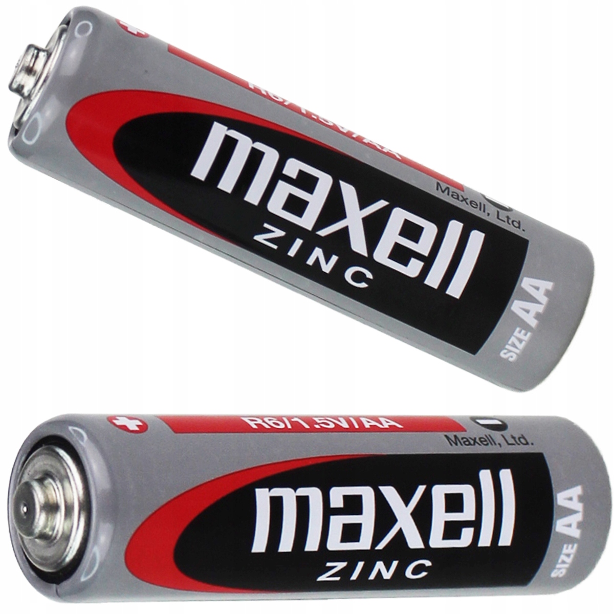 BATERIE AA 4 SZTUKI MAXELL ZINC R6 CYNKOWO WĘGLOWA BATERIA ORYGINALNE Symbol baterii AA (R6)