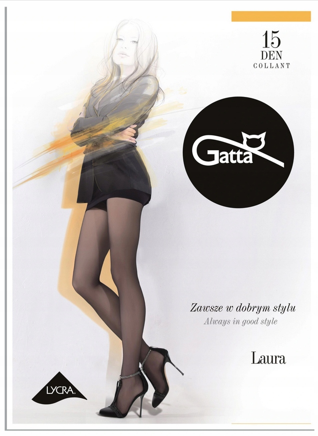 

Rajstopy Gatta Laura 15 Den Golden 2-S