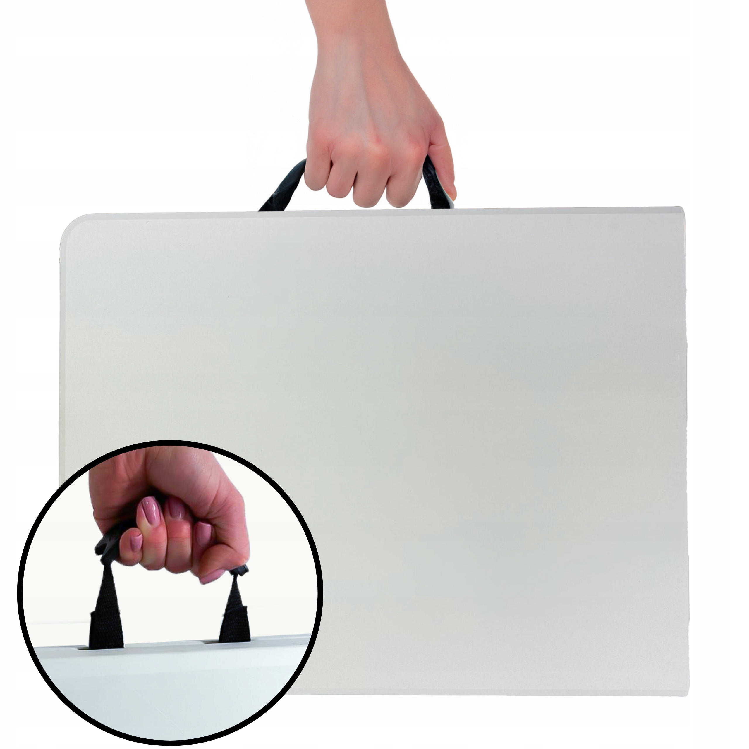 STÓŁ OGRODOWY ROZKŁADANY SKŁADANY CATERINGOWY BANKIETOWY BIAŁY DUŻY 180cm Linia stol skladany walizka stol kempingowy