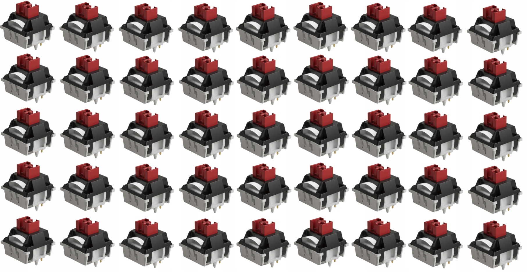 Akko Dracula Switch Lubed Przełączniki 45szt do Klawiatury mechanicznej