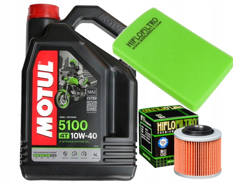 

HF151 Olej Motul 10W40 Filtry Bmw F650 93-00
