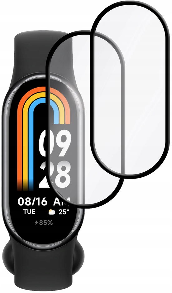 2X SZKŁO HYBRYDOWE 3D FOLIA DO SMARTBAND XIAOMI MI BAND 8 ZESTAW MONTAŻOWY EAN (GTIN) 5904999228498