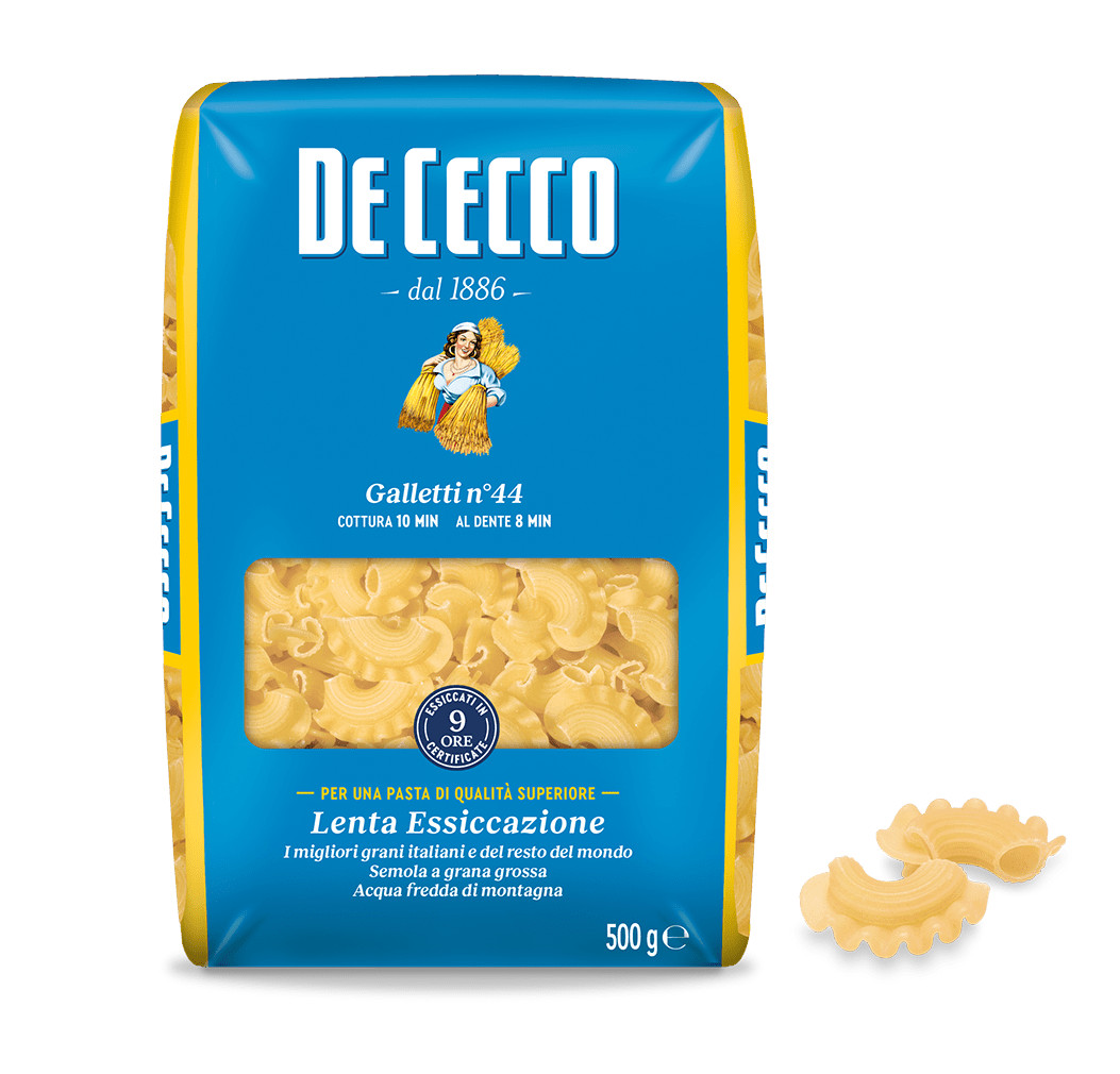5 x Těstoviny Gallettini N44 500G De Cecco těstoviny italský