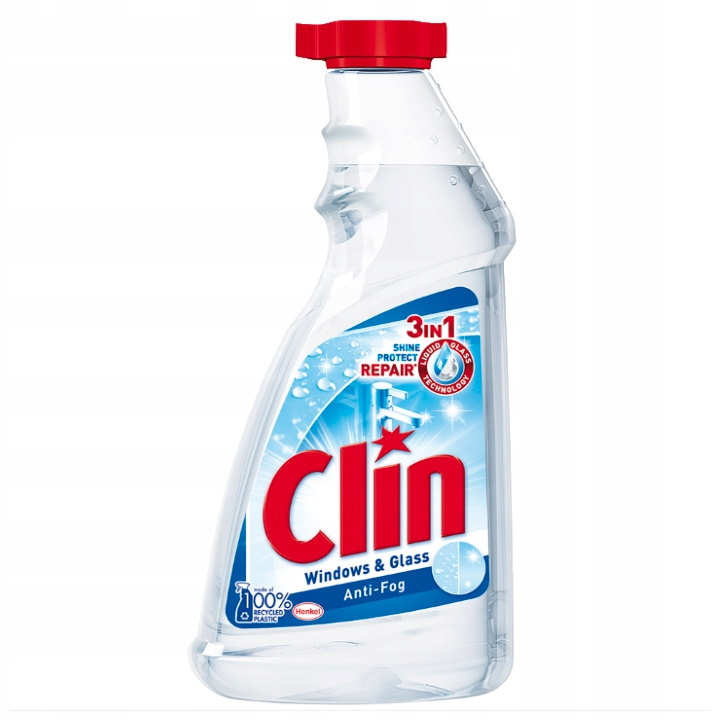 

Clin Anti-Fog Płyn do Powierzchni Szklanych 500ml