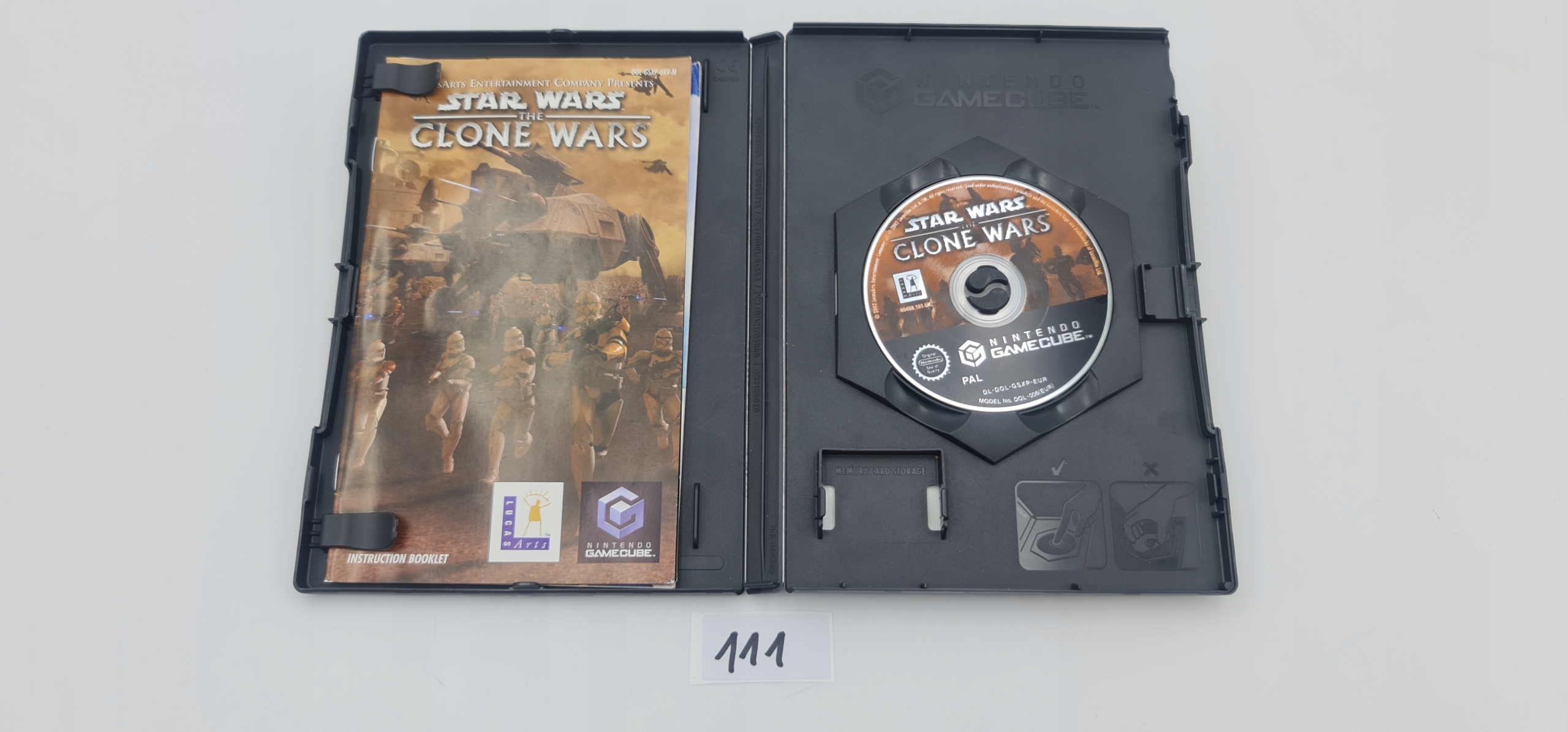 NINTENDO GAMECUBE STAR WARS THE CLONE WARS Producent Nintendo