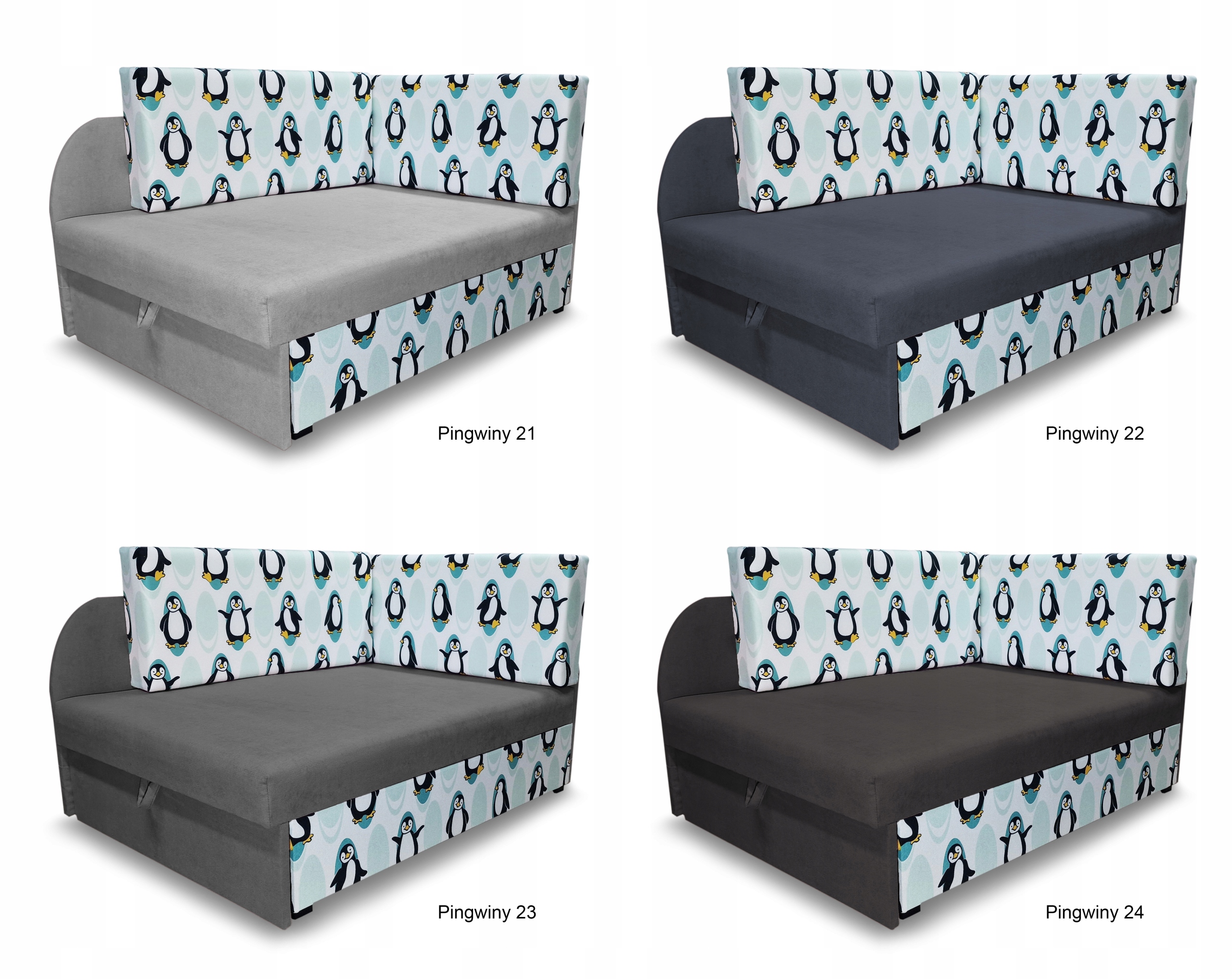 Wygodne łóżko dziecięce - rozkładane, regulowane, pojemnik KUBUŚ Płeć chłopcy dziewczynki unisex