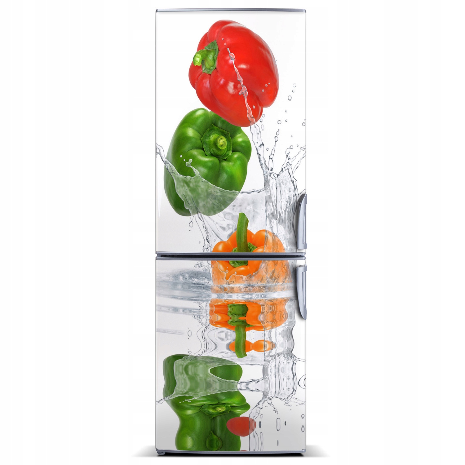 

Naklejka na lodówkę do domu Magnes Papryki 60x180