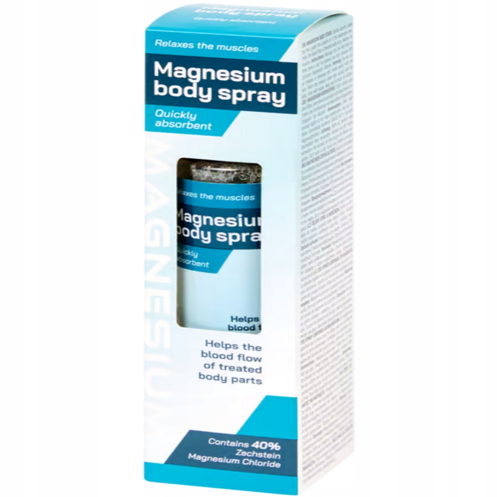 OLEJEK MAGNEZOWY 40% w SPRAYU Olej OLIWKA Magnezowa na BOLĄCE MIĘSNIE STAWY Kod producenta 20022
