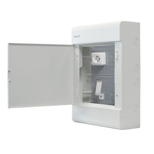 Rozvaděč nástěnný, multimediální, bílý, ip40 SRn-24/bm Elektroplast