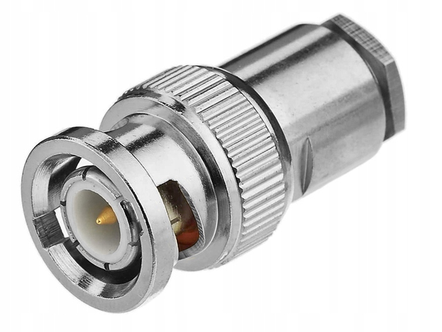 

Wtyk Bnc 75Ohm skręcany na kabel RG-59