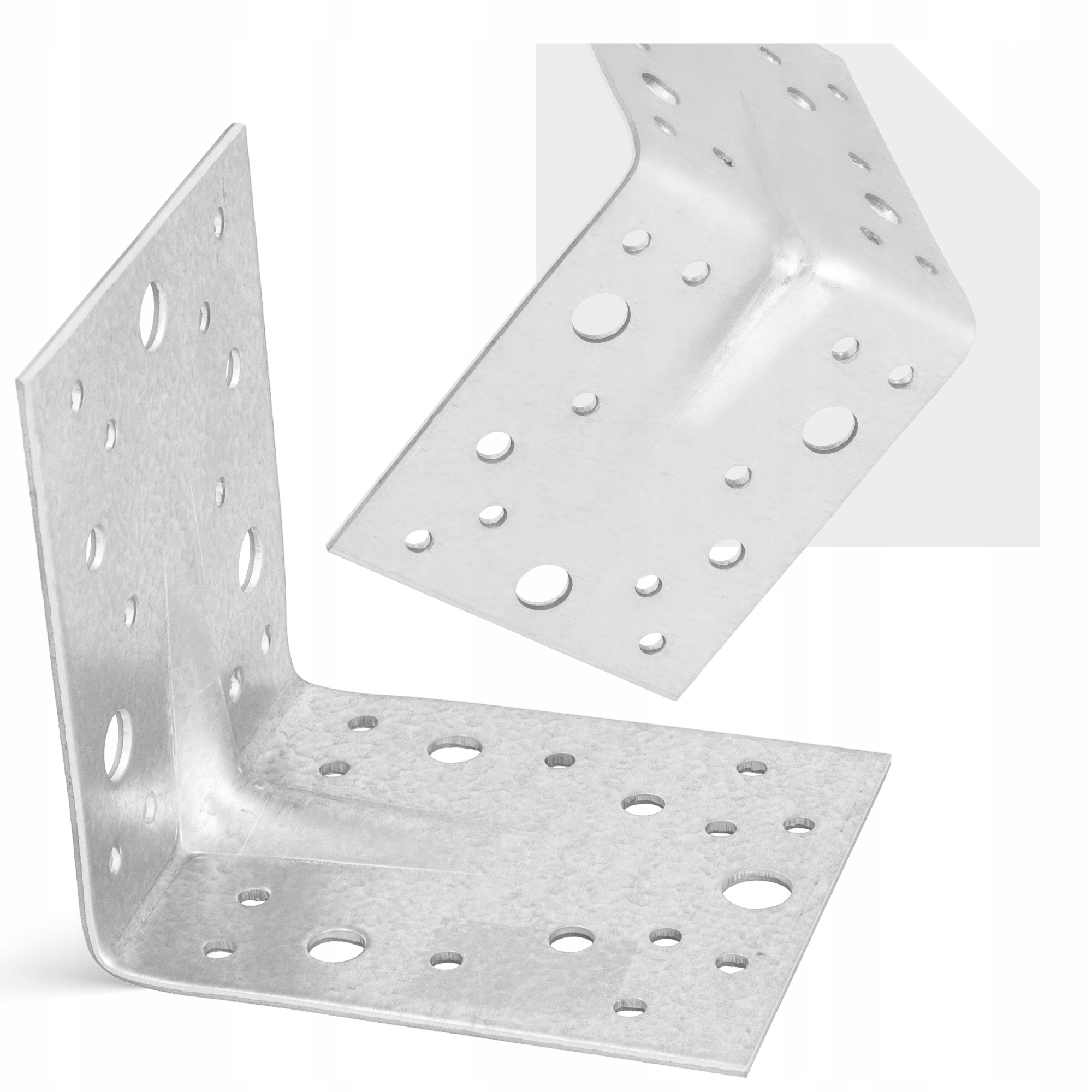 Kątownik ciesielski Wkręt-Met wzmocniony ocynk 105x90 mm 1 szt.