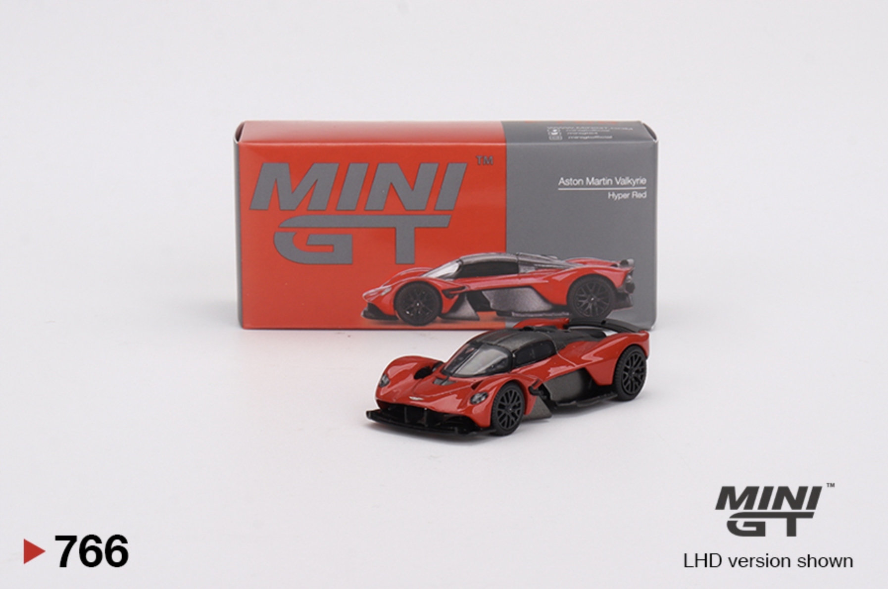 ASTON MARTIN Valkyrie - MINI GT 766 2024 Hyper Red - MGT00766