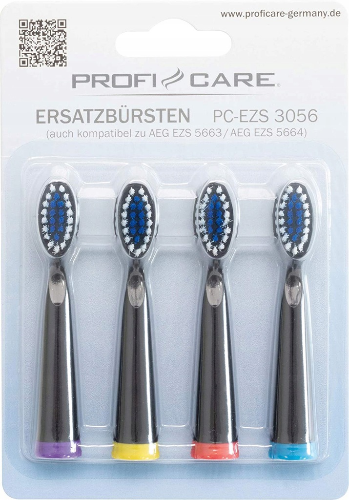 

4 Końcówki Wkłady Szczoteczka Aeg 5663 5664 3056