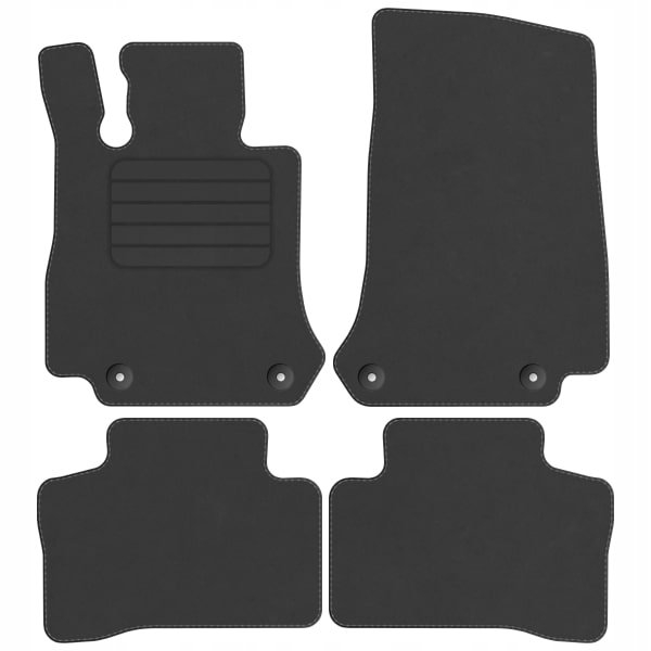 Mercedes Eqc N293 Velurové koberce Comfort Grafit