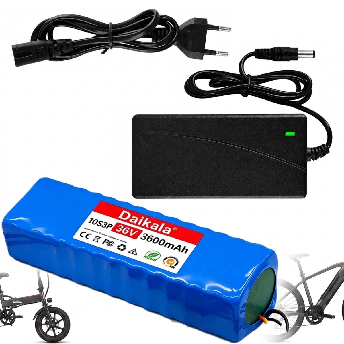 Akumulator rowerowy litowo-jonowy 10S3P 36V 36Ah