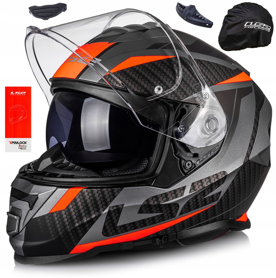 

Kask Motocyklowy LS2 FF800 Storm Racer XXL Blenda