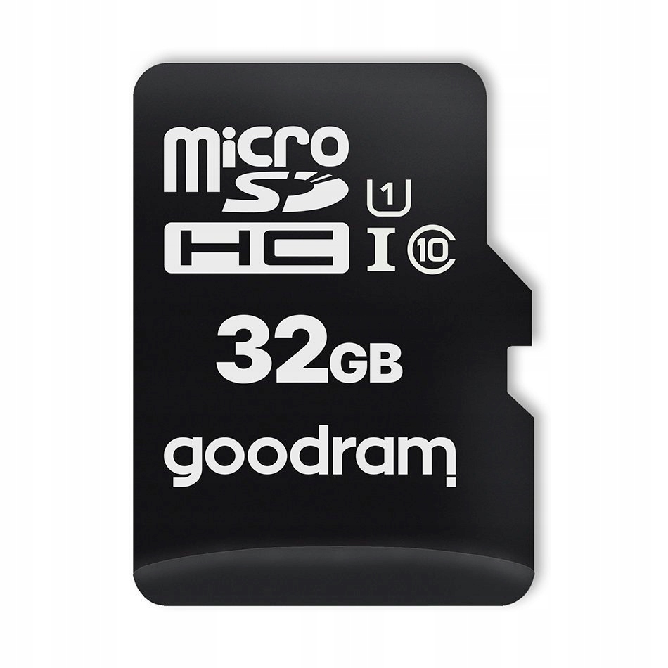 GOODRAM KARTA PAMIĘCI MICRO SD 32GB CLASS 10 UHS Pojemność karty 32 GB