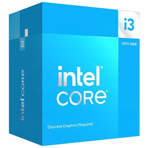Procesor Intel Core i3-14100F Raptor Lake 3500MHz 12MB BX8071514100FSRMX2