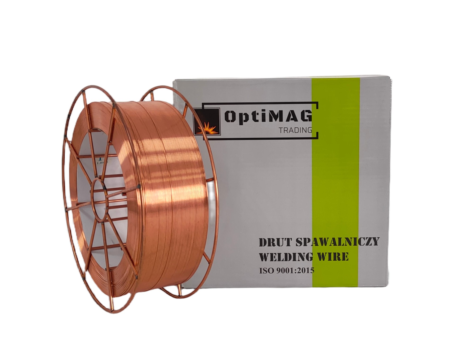 Drut spawalniczy OptiMAG SG3 fi 1,0mm 15kg Mig Mag Premium