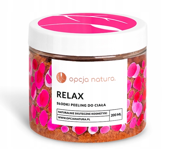 

Opcja Natura Słodki peeling do ciała Relax 200ml