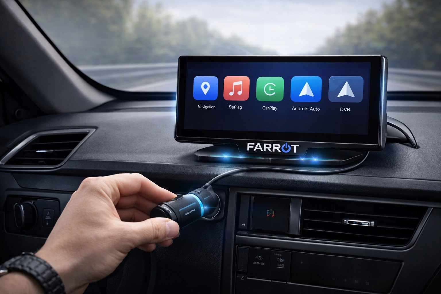 Ekran samochodowy Nawigacja 10.26" CarPlay Android Auto kamera przód tył