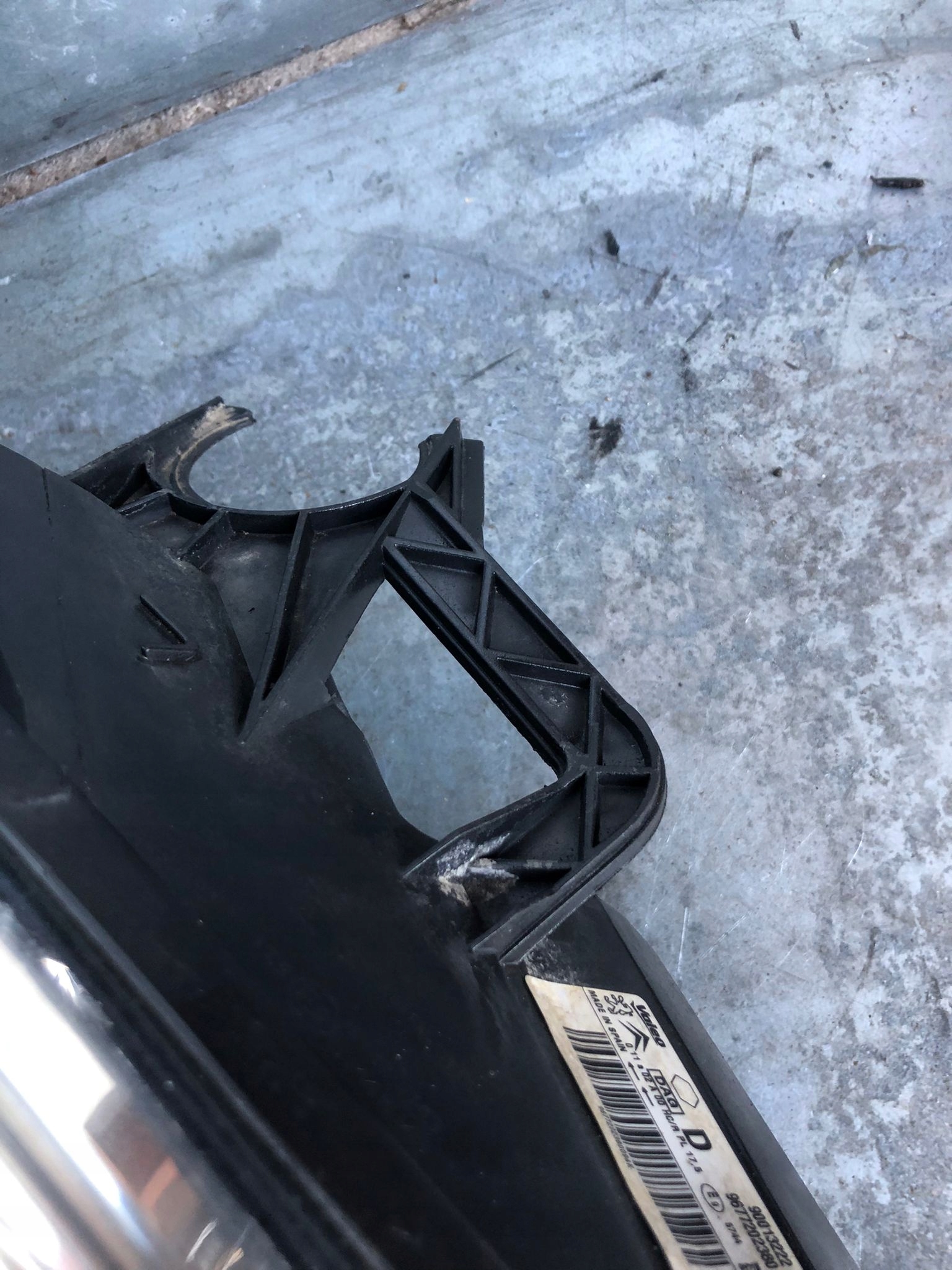 light right front PARTNER II LIFT 9677202380