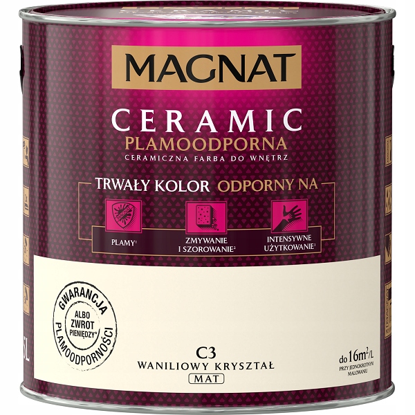

Magnat Ceramic Waniliowy Kryształ C3 5L