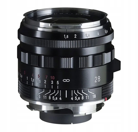Objektiv Voigtlander 28 mm F1.5 Nokton II Vintage černý Leica M