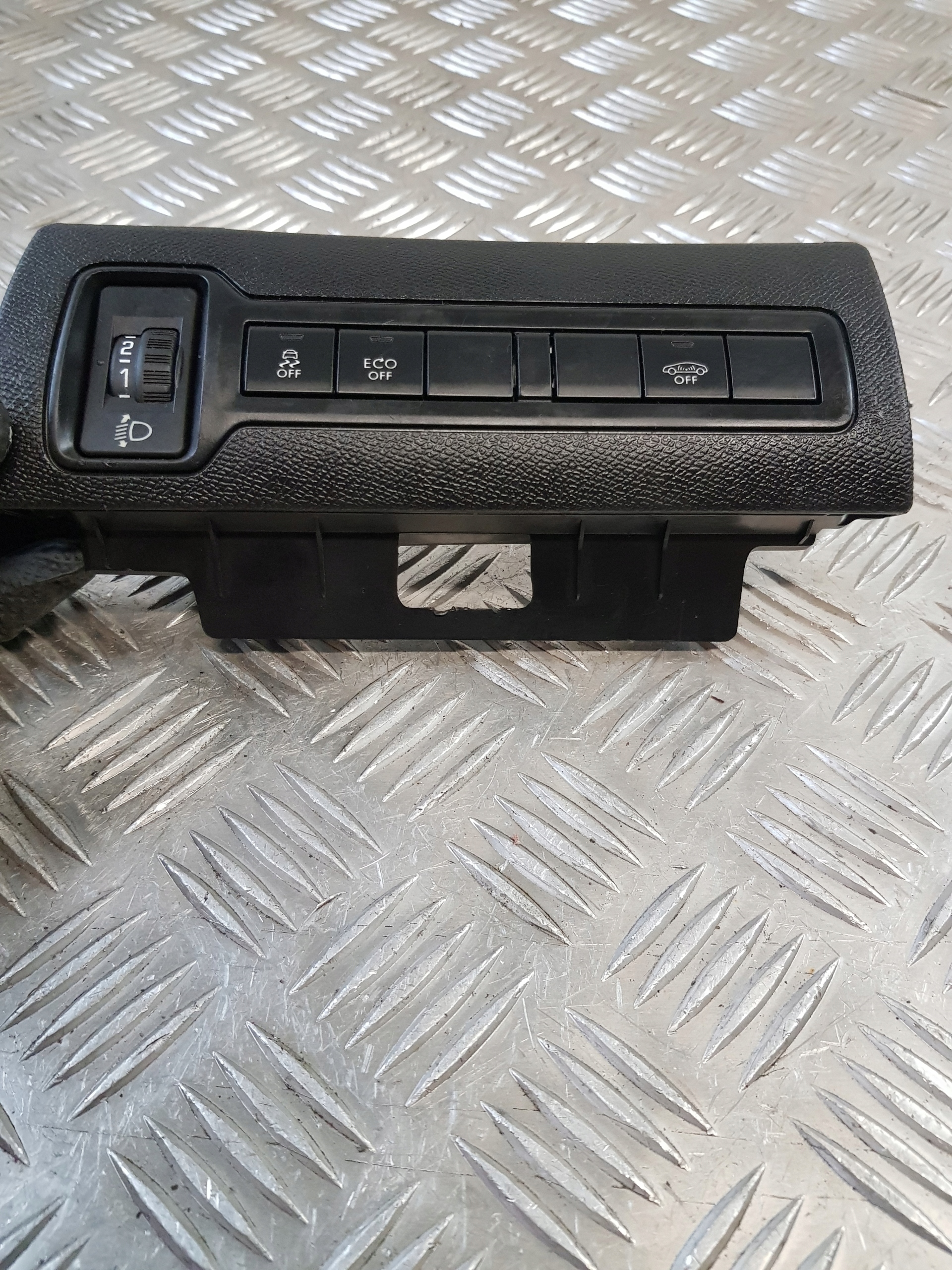 PANEL light switch + TRAKCJI + ECO OFF PEUGEOT 308 II T9 16R