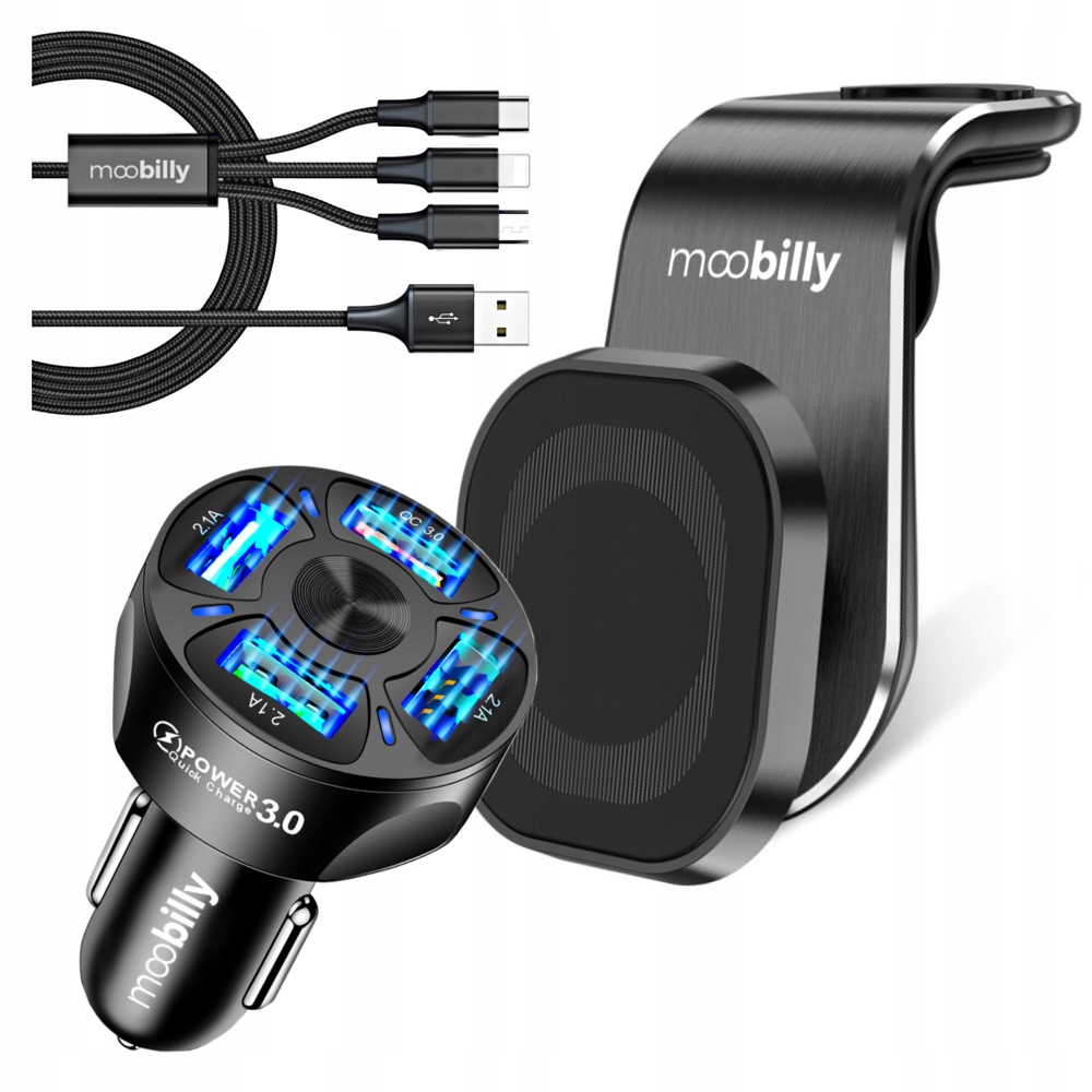 

Moobilly uchwyt magnetyczny na telefon do kratki