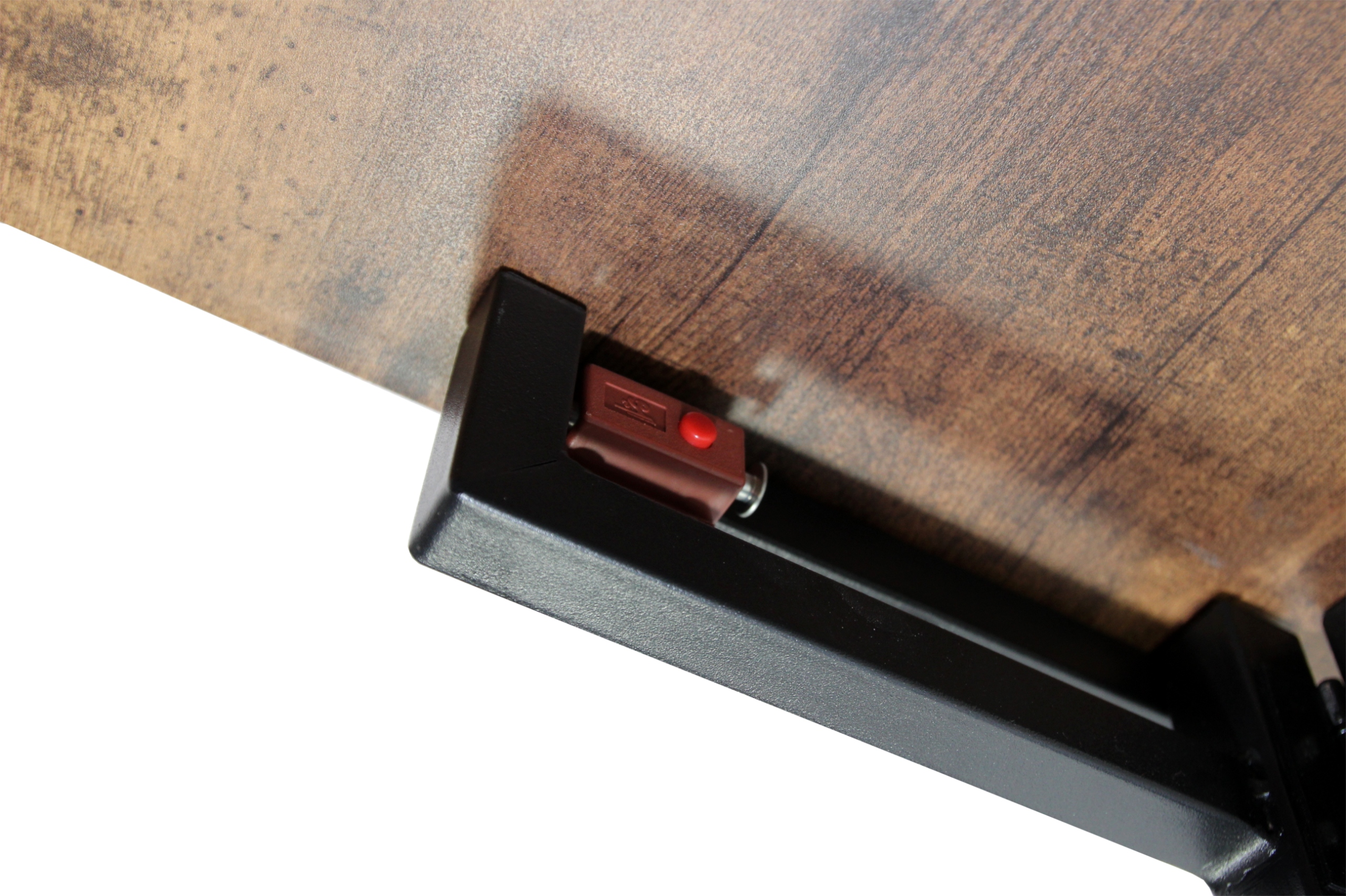 STOLIK SKŁADANY BIURKO KOMPUTEROWE LOFT VINTAGE REGULOWANE Wysokość mebla 75 cm