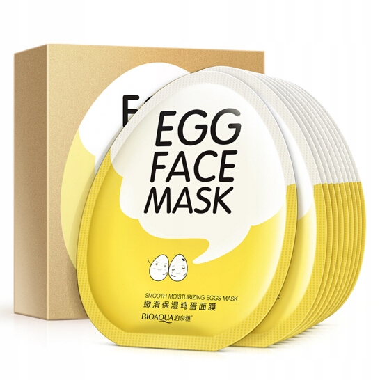 

Bioaqua Egg Face Mask Maseczka Do Twarzy Jajko 30g
